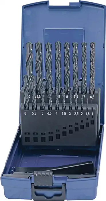 Nur Heute Spiralbohrersatz DIN 338 TypN D.1-13x0,5mm HSS 25tlg.Ku.-Kass.TECWERK