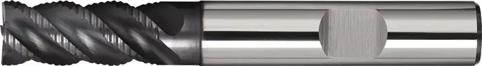 Schaftfräser DIN 6527L Typ NR-UNI D.10mm Einsatz-L.30mm VHM TiAlN HB Z.4 lang TW Letzte Chance
