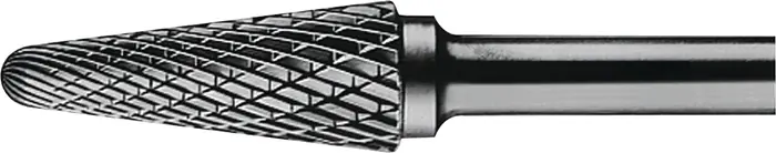 Frässtift KEL D.8mm Kopf-L.25mm Schaft-D.6mm HM Verz.Kreuz TECWERK Neue Kollektion
