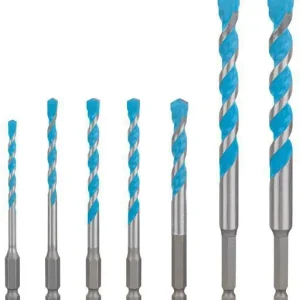 Bohrer-Set EXPERT HEX-9 Multi Construction Arb.-L.45/50/60/60/50/90/90mm 7-tlg. Begrenztes Angebot