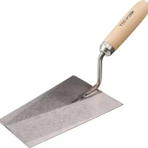 Maurerkelle L.180mm B.125mm m.Buchenholzheft,ger.Hals gehär.Stahl,geschl.TECWERK Top-Angebot