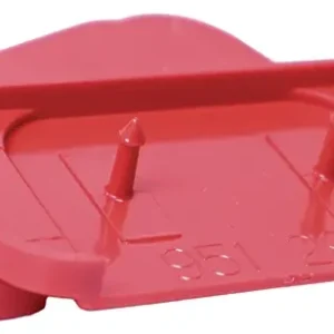 Ersatzoberplatte Typ K Ersatzteil f.Haube Typ K 1 Macrolon-Kunststoff rot GFS Garantierte Lieferung