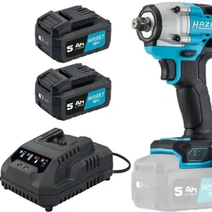 Akku-Schlagschrauber 9512-600/4 18V 5Ah 12,5mm (1/2Zoll) 4-kt.406 Nm HAZET Markenware