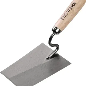 Maurerkelle L.160mm B.110mm m.Buchenholzheft,S-Hals rostfr.VA TECWERK Neu Im Sortiment
