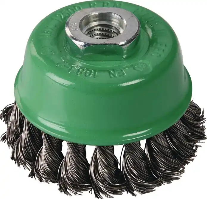 Topfbürste D.65mm Drahtstärke 0,35mm VA 12500min-¹ TECWERK Finale Aktion