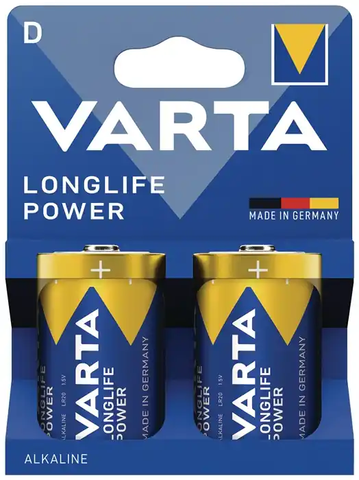 Angebot Batterie Longlife Power D Bli 2 1,5V D-AM2-Mono 16500 mAh LR20 4920 2 St./Bl. VE: 6 SB-Karten/Packungen