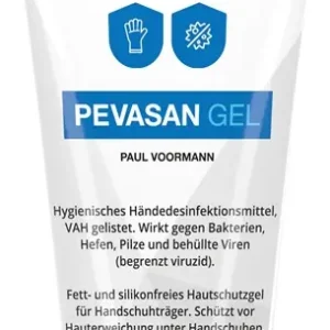 Hände-Desinfektionsmittel Pevasan Gel 100ml Tube PAUL VOORMANN Nur Für Kurze Zeit