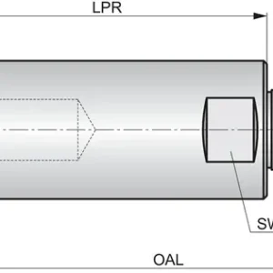 Günstig Fräseraufnahme ISO AT.M12-IHA.M10.035 Grundkörper-D. 21mm PRAMET