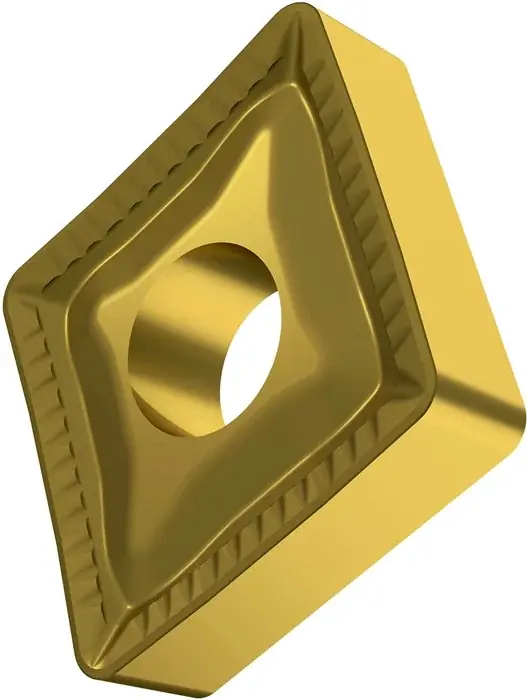 Beliebt Drehwendeschneidplatte ISO CNMM 190616E-HR:T8345 D.7,94mm PVD beschichtet Gold VE: 10 Stück