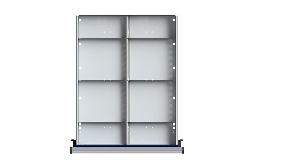 ULMIA 1/2 Teilung für Schublade 410x540 mit Lochboden - FH60 WH40 Knallerangebot