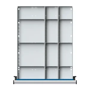 ULMIA 1/2-1/4 Teilung für Schublade 410x540 mit Lochboden - FH180-360 WH150 Direkt Vom Hersteller