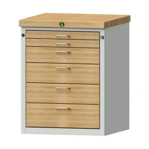 Garantierte Lieferung ULMIA-Beistellschrank "Serie VH" Modell 105 VH
