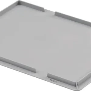 Auflagedeckel L400xB300mm hellgrau PP f.Beh.400x300mm UNISTA Preiswert