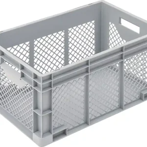 Transportbehälter L600xB400xH320mm grau PP Durchfassgr.Seitenw. durchbrochen Jetzt Bestellen