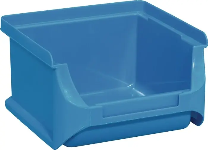 Begrenztes Angebot Sichtlagerkasten Profi-Plus L320xB150xH125mm PP blau ALLIT VE: 18 Stück