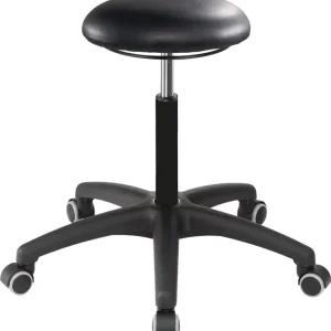 Top-Preis Drehhocker A1S-TR-KL Rl.Kunstleder schwarz Sitz-H.470-600mm MEY