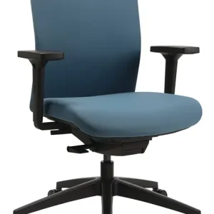 Bürodrehstuhl Synchr.-M.petrol 450-570mm m.Lehnen Trgf.110kg TOPSTAR Neue Kollektion