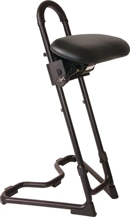 Begrenztes Angebot Stehhilfe Kunstleder Sitz-H.610-860mm STA schwarz MEY