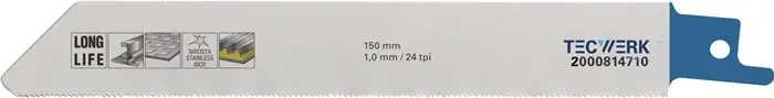Säbelsägeblatt L.300mm B.19mm TPI 10/14 2,5/1,8mm 5 St./Karte TW Meistverkauft