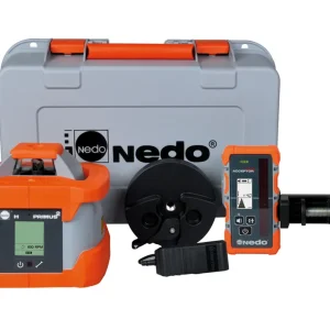 Nedo Rotationslaser PRIMUS 2 H inkl. Laserempfänger ACCEPTOR MAXX Neue Ware