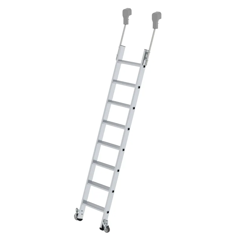 Must-Have MUNK Stufen-Regalleiter fahrbar