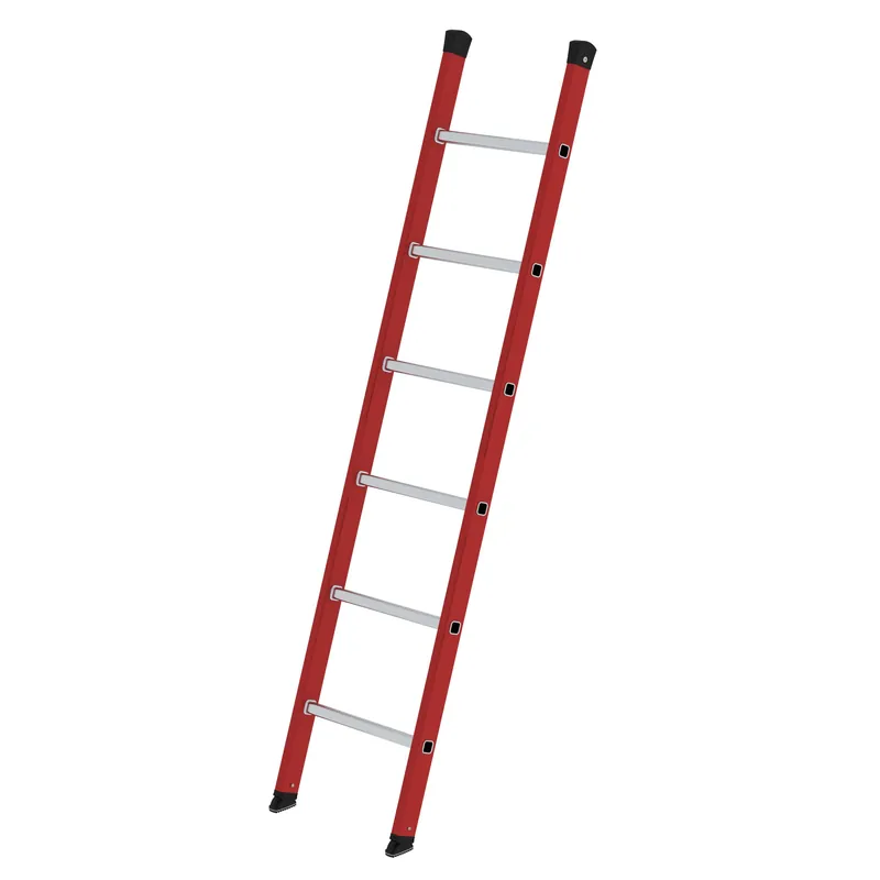 MUNK Sprossen-Anlegeleiter GFK / Aluminium Neue Kollektion