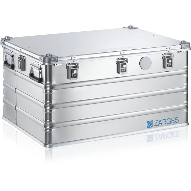 ZARGES Universalkiste K 470 IP 67 - Aluminium Sichere Zahlung