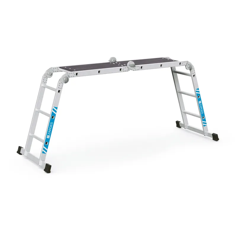 ZARGES Gebördelte Vielzweckleiter Multimax M - 4-teilig Nur Heute