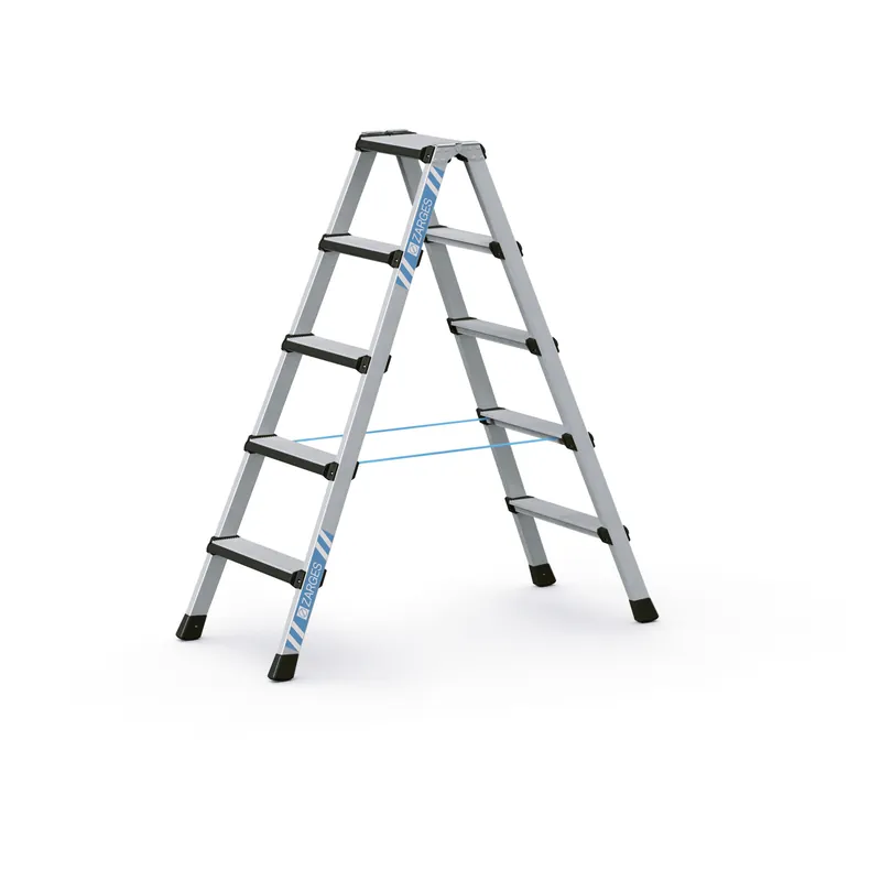 ZARGES Geschraubte Stufen-Stehleiter Comfortstep B - Aluminium eloxiert Bestpreis