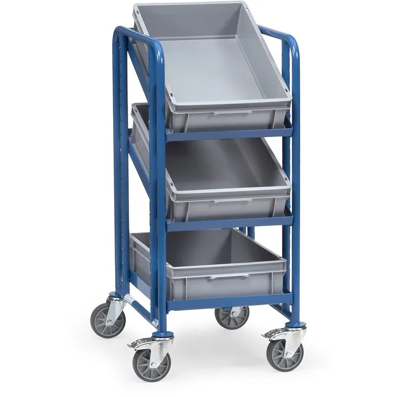 fetra Eurokastenwagen pulverbeschichtet mit Kästen Top-Seller