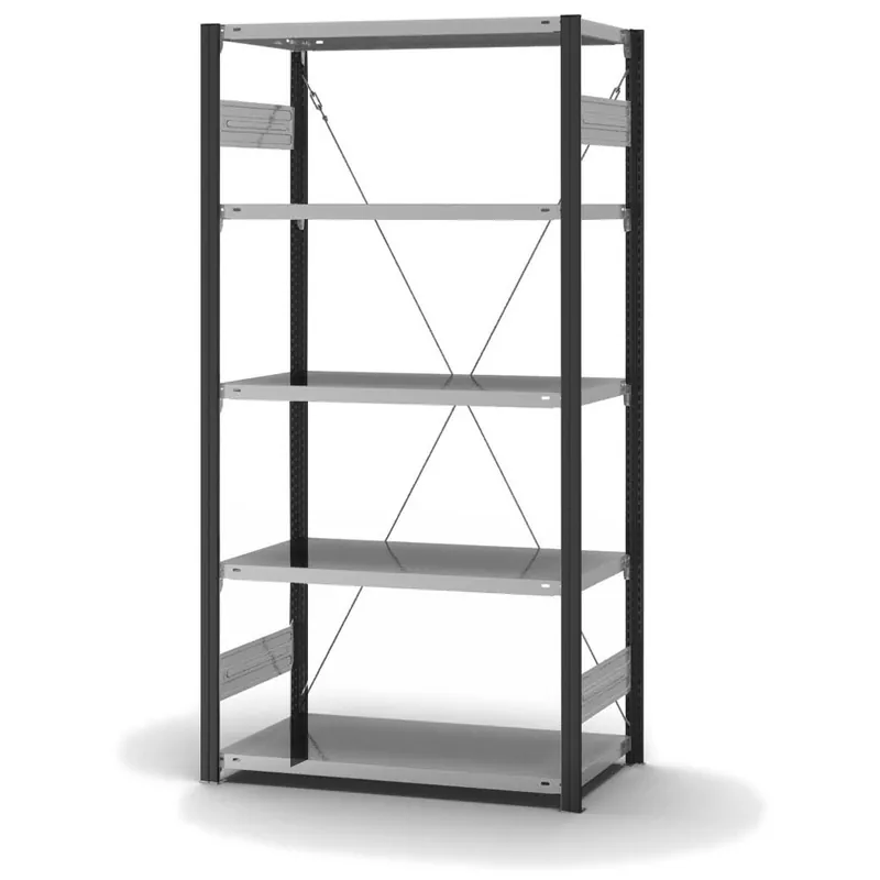 hofe Fachbodenregal zur Einseitigen Nutzung - Stecksystem ORION PLUS Highlight