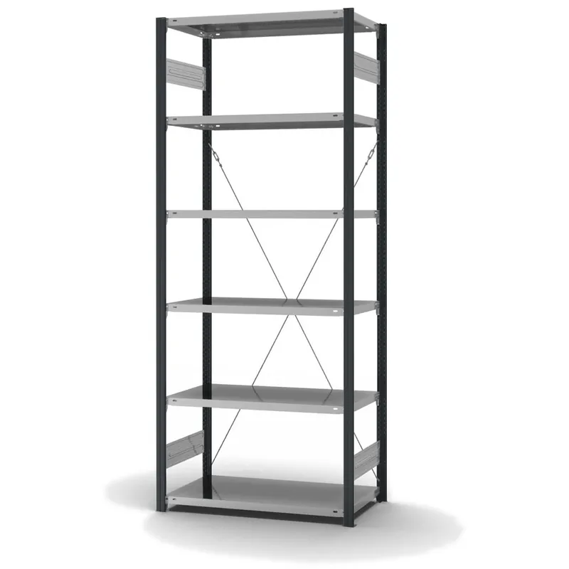 hofe Fachbodenregal zur Einseitigen Nutzung - Stecksystem ORION PLUS Mega-Angebot