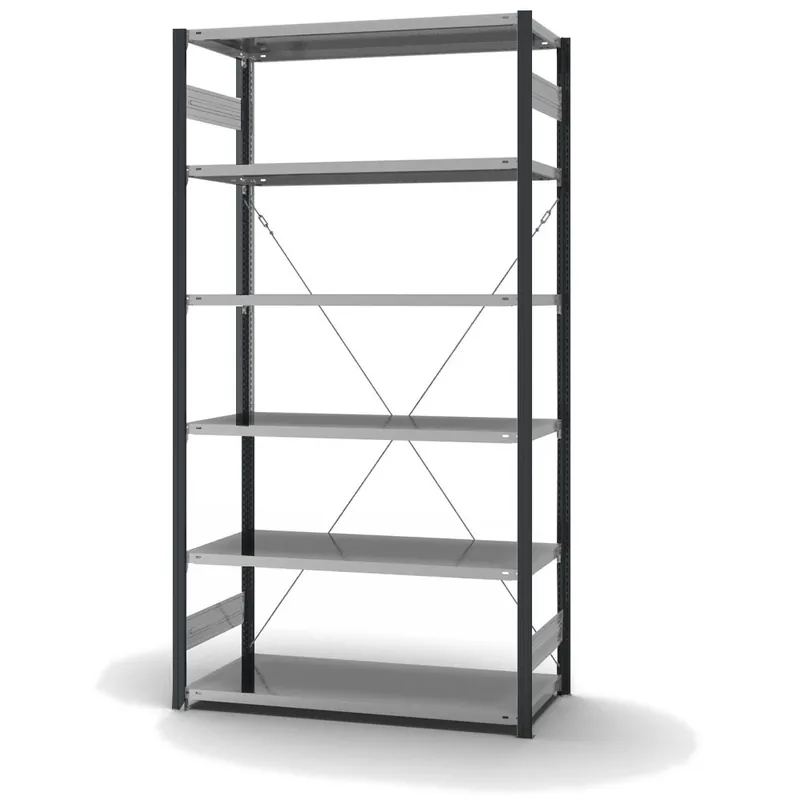 hofe Fachbodenregal zur Einseitigen Nutzung - Stecksystem ORION PLUS Top-Angebot