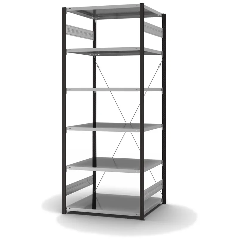 hofe Fachbodenregal zur Einseitigen Nutzung - Stecksystem ORION PLUS Neu