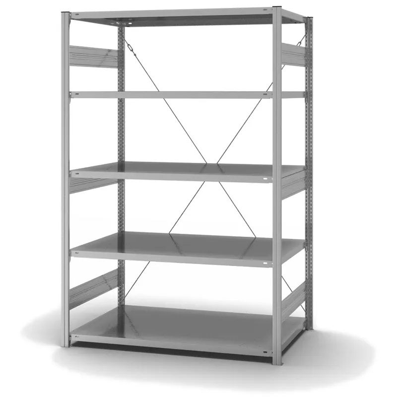 hofe Fachbodenregal zur Einseitigen Nutzung - Stecksystem ORION PLUS Neu