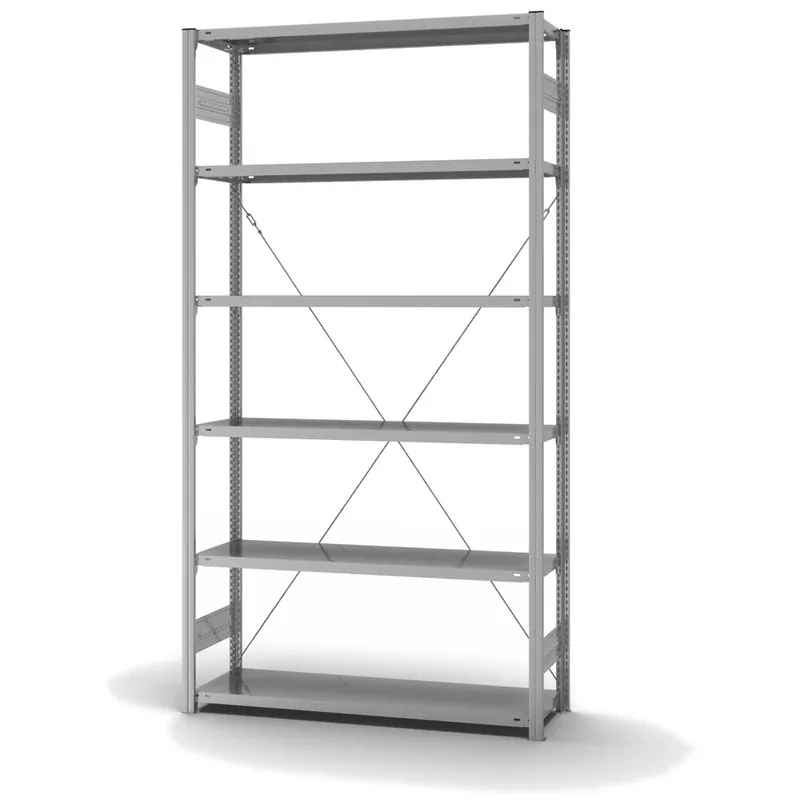 Highlight hofe Fachbodenregal zur Einseitigen Nutzung - Stecksystem ORION PLUS