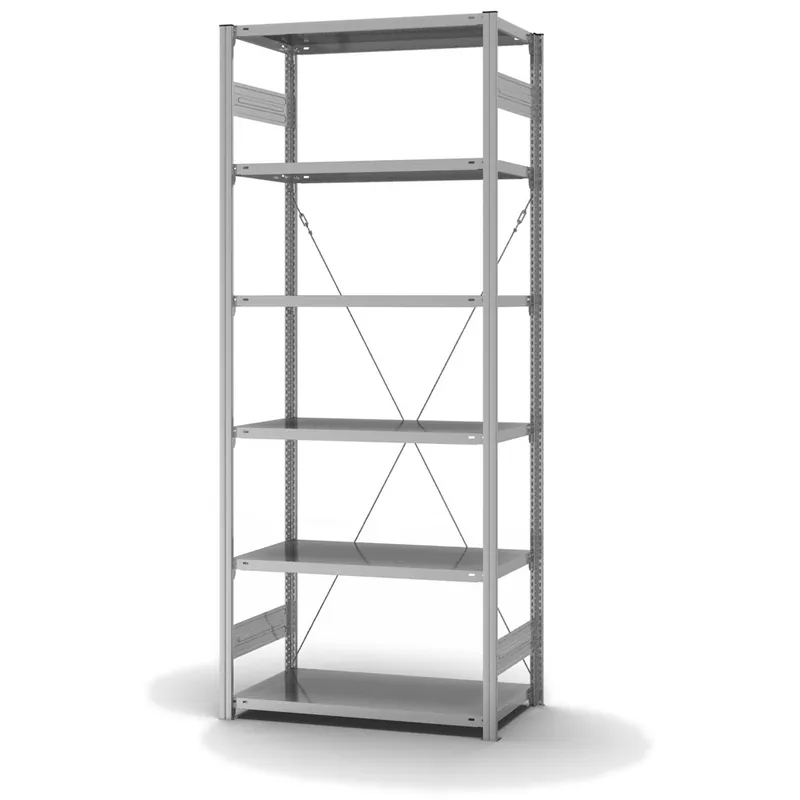 hofe Fachbodenregal zur Einseitigen Nutzung - Stecksystem ORION PLUS Knallerangebot