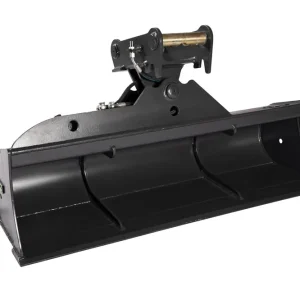 HÄNER Grabenräumlöffel hydraulisch mit MS03 für Bagger 2,9-3,8t Zertifiziert