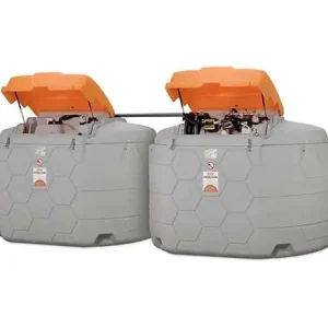 CEMO CUBE Diesel-Tankanlage Outdoor Premium Set - Grundeinheit + Erweiterungseinheit Sonderangebot