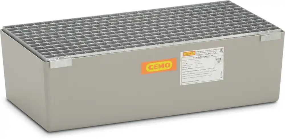 Preisreduziert CEMO GFK-Auffangwanne 65