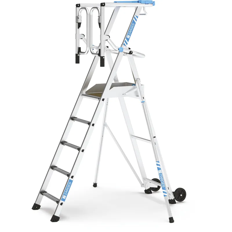 Abverkauf ZARGES Plattformleiter Safemaster Max S