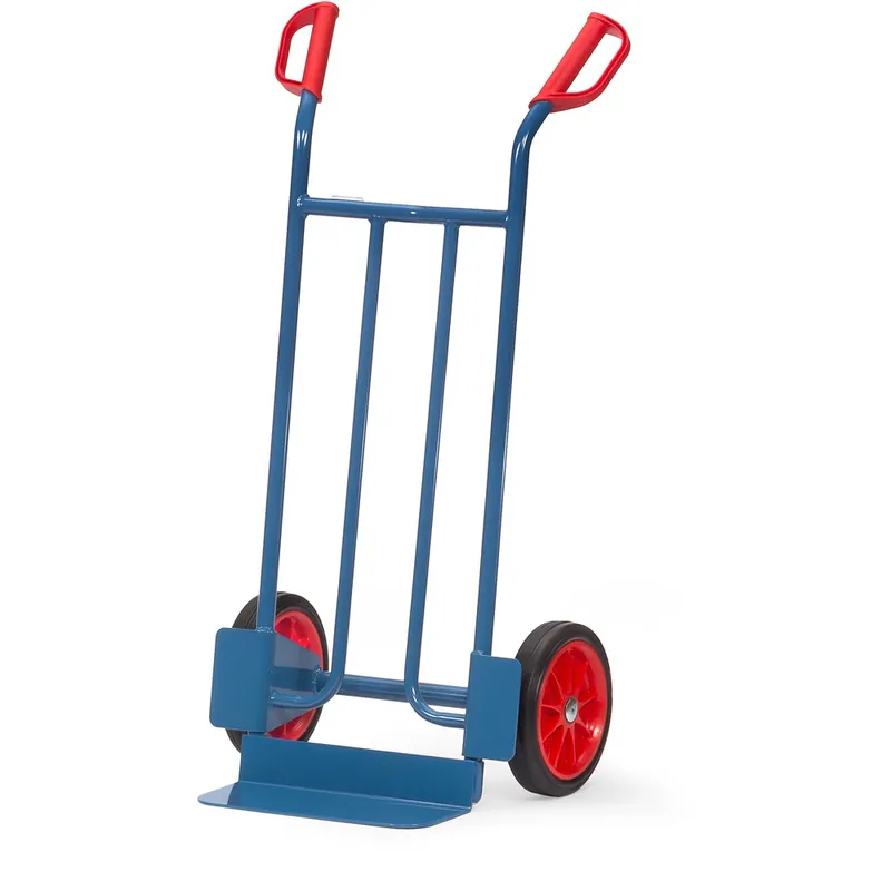Expressversand fetra Stahlrohrkarre pulverbeschichtet blau/RAL 5007