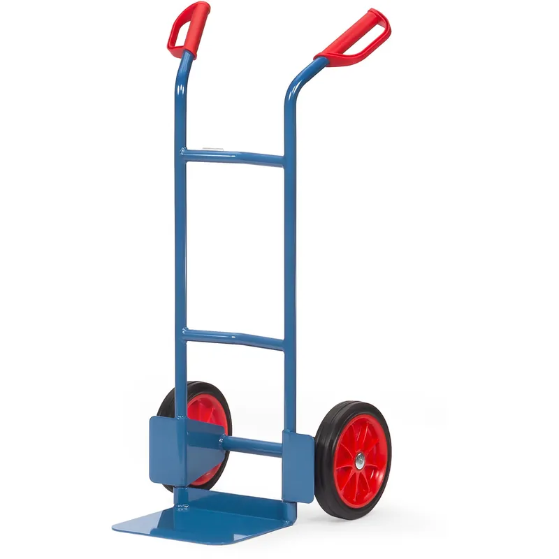 fetra Stappelkarre pulverbeschichtet blau/RAL 5007 Sichere Zahlung