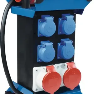 Versand Am Gleichen Tag CEE-Standstromverteiler STECKY 11 CEE-Stecker 400V,16 A,5-polig AS-SCHWABE