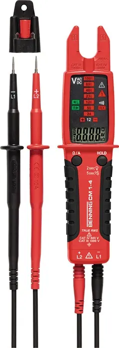 Stromzangenmultimeter CM 1-4 0,1 A-200 A AC CAT IV 600/III 1000 V BENNING Direktkauf