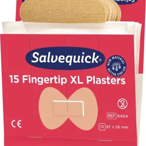 Pflasterstrips Salvequick elastisch 6 Nachfüllpack.je 15 St.SALVEQUICK Echt