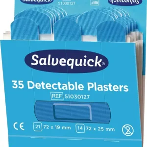 Pflasterstrips Salvequick detectable 6 Nachfüllpack je 35 St.SALVEQUICK Letzte Chance