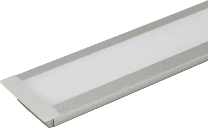 Direktkauf Leuchtenprofil Set London Set London Nutmaß 18x6mm Einbau Alu/KU EV1/Gefrostet