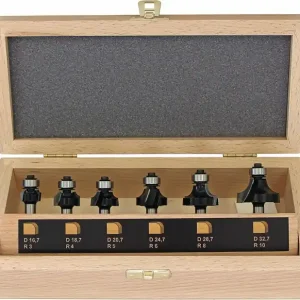 Abrundfräsersatz 973CT06A03 HM Schaft-D.8mm 6-tlg. Billig