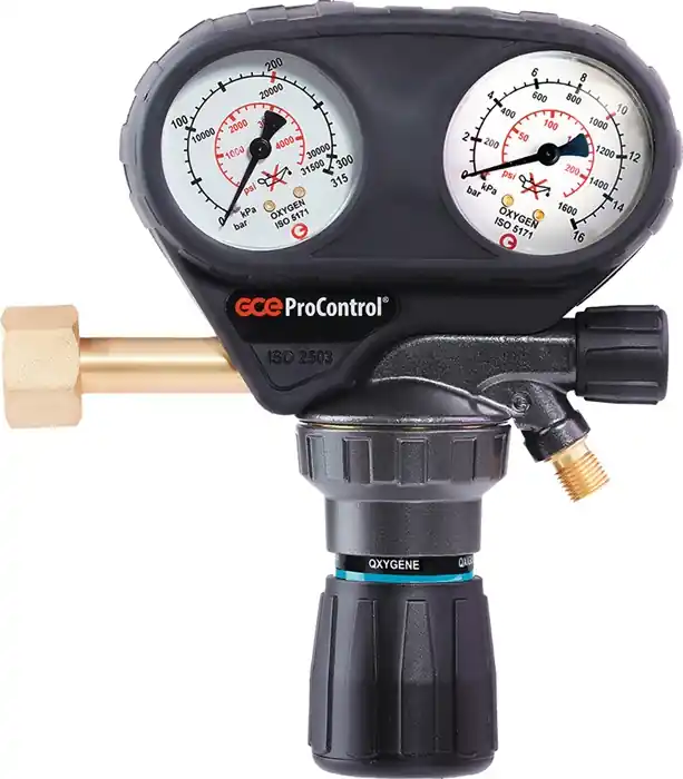 Flaschendruckminderer ProControl Sauerstoff 200bar 1-stufig GCE Nur Für Kurze Zeit